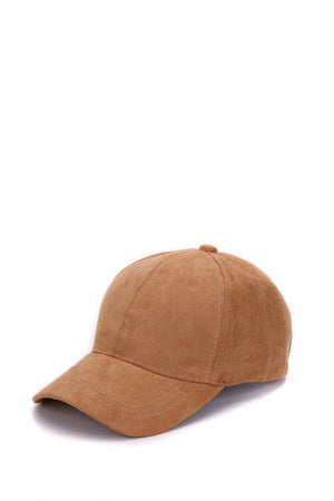 Suede ball hat - Dimesi Boutique