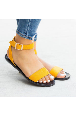 Moondance, One band sandals with ankle strap