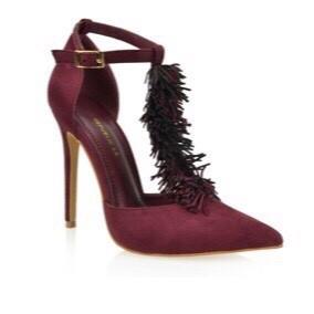 Demi, Ankle strap pointy heels