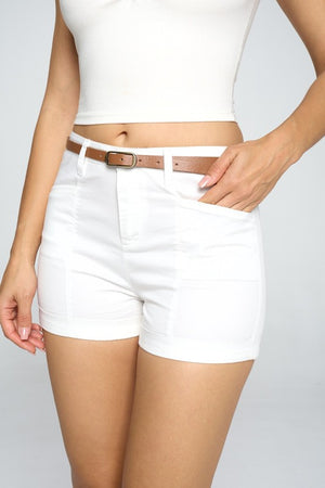Kelly, Belted shorts
