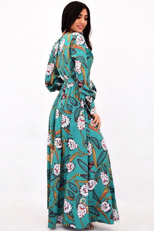 Zara, floor length silky maxi dress - Dimesi Boutique