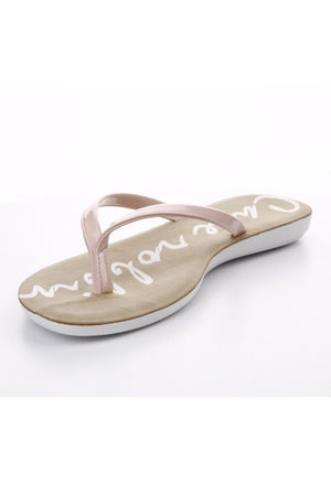 Flip flop padded sandals - Dimesi Boutique