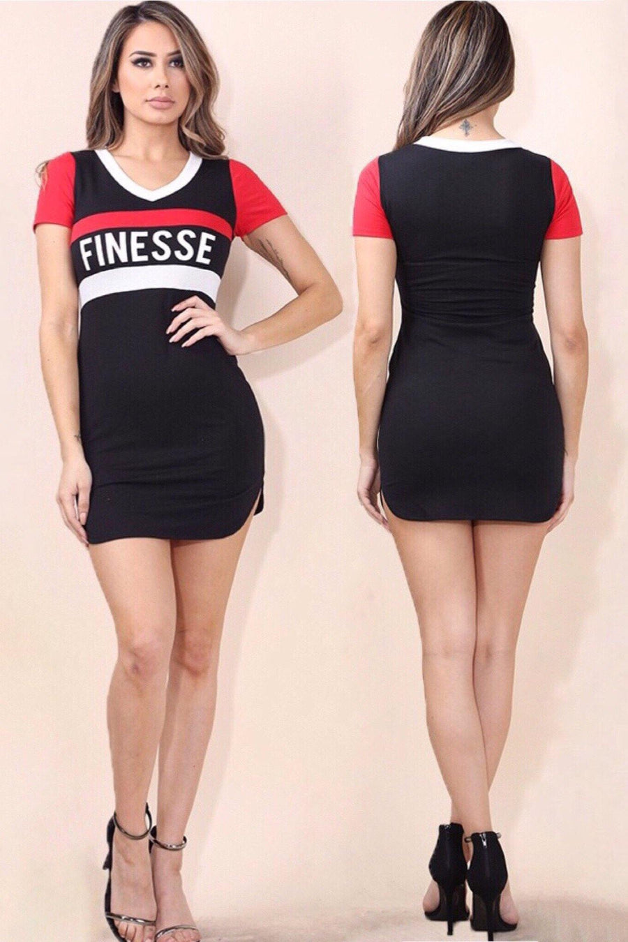 Finesse, Graphic t-shirt dress - Dimesi Boutique