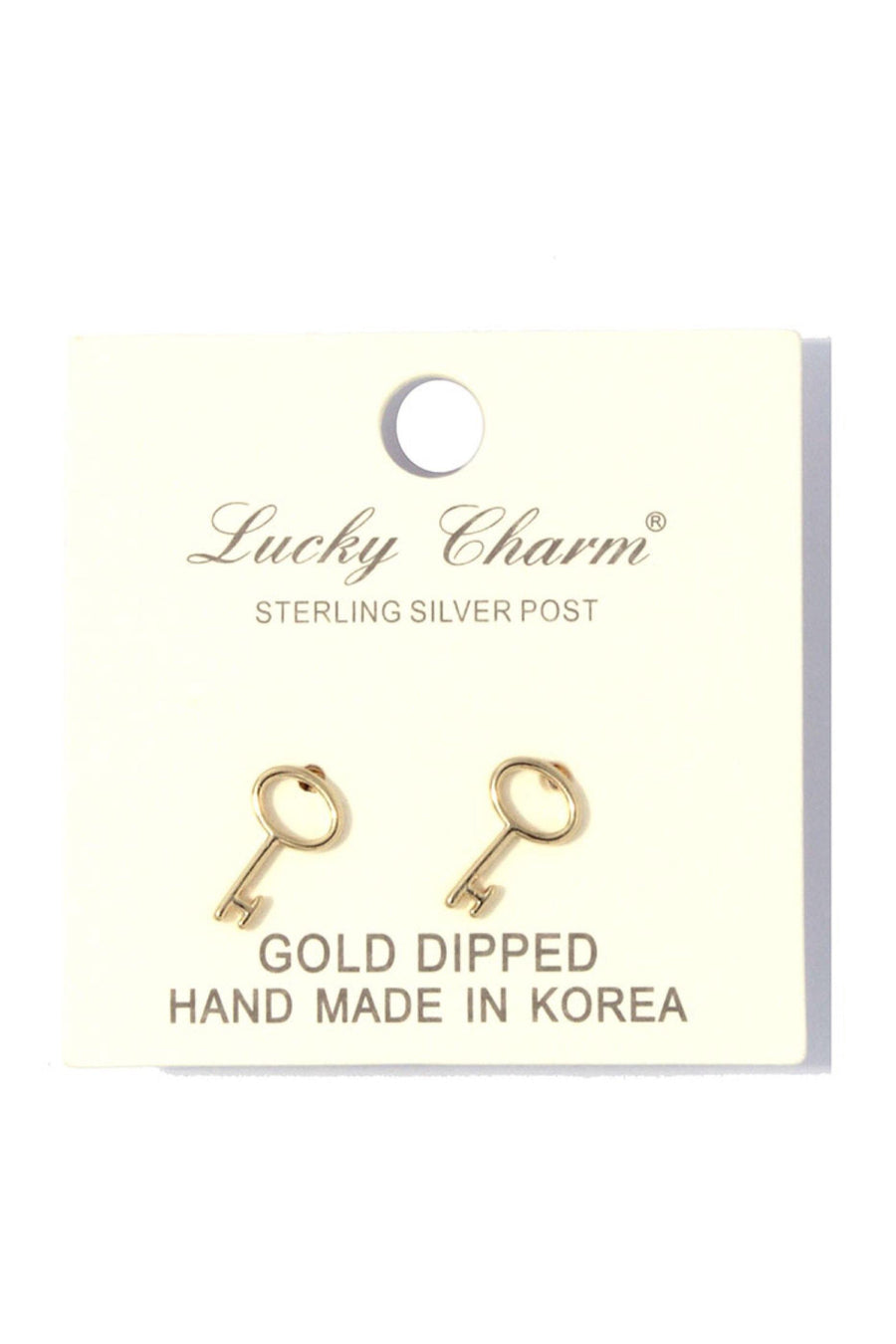 Lucky Charm stud Earrings - Dimesi Boutique