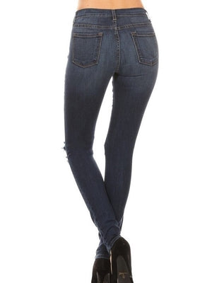 Ciara high rise blue Jeans - Dimesi Boutique
