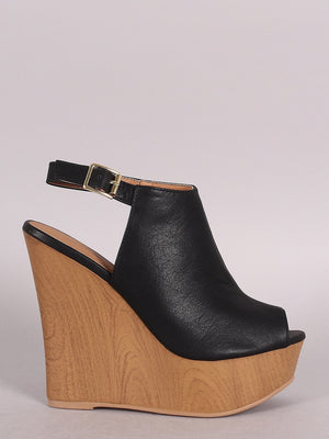 Kendall, Ankle strap wedges - Dimesi Boutique