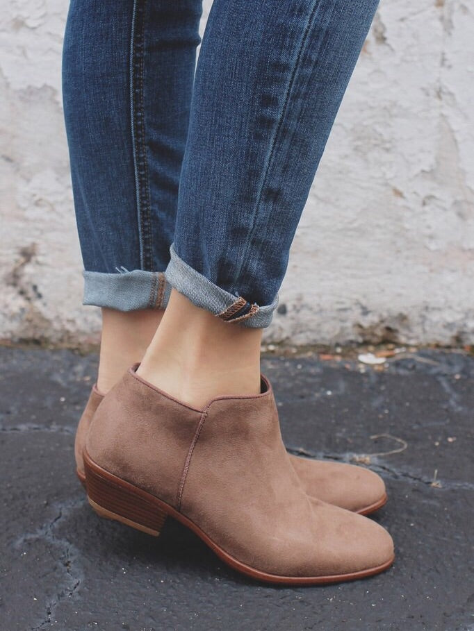 Manny, Flat Ankle Booties - Dimesi Boutique