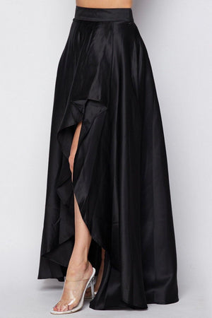 Diana, Black maxi skirt - Dimesi Boutique