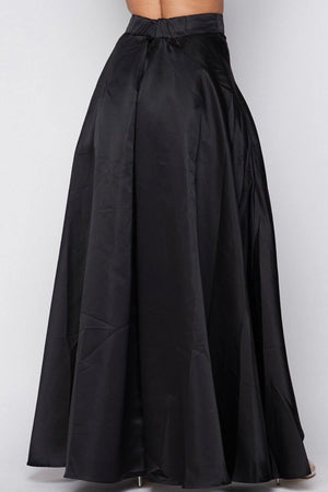 Diana, Black maxi skirt - Dimesi Boutique