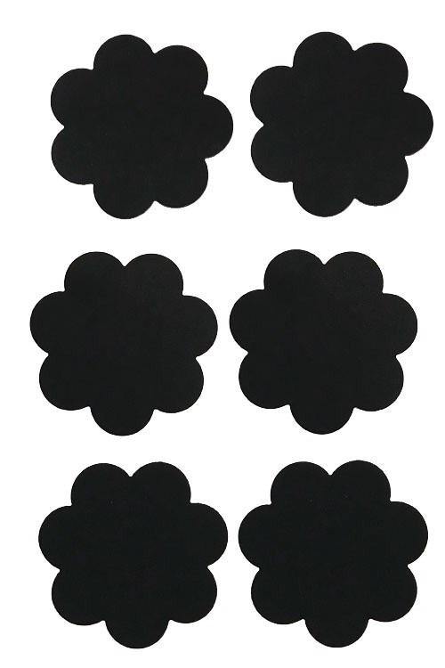 Black Nipple Cover petals - Dimesi Boutique