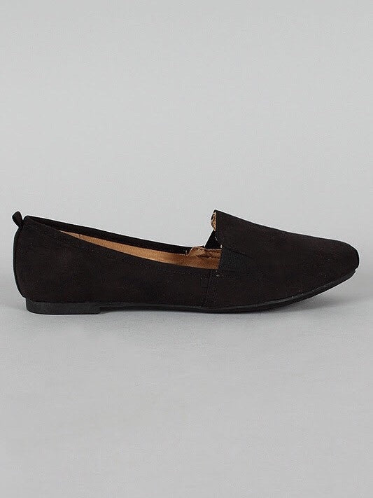 Rosalba, Black canvas flats