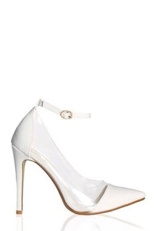 Pointed heels with clear side - Dimesi Boutique