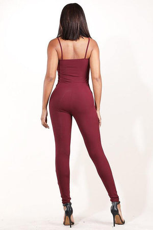 Stretchy see-through jumpsuit - Dimesi Boutique