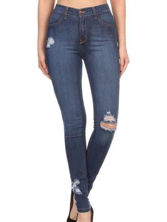 Carl high rise blue Jeans